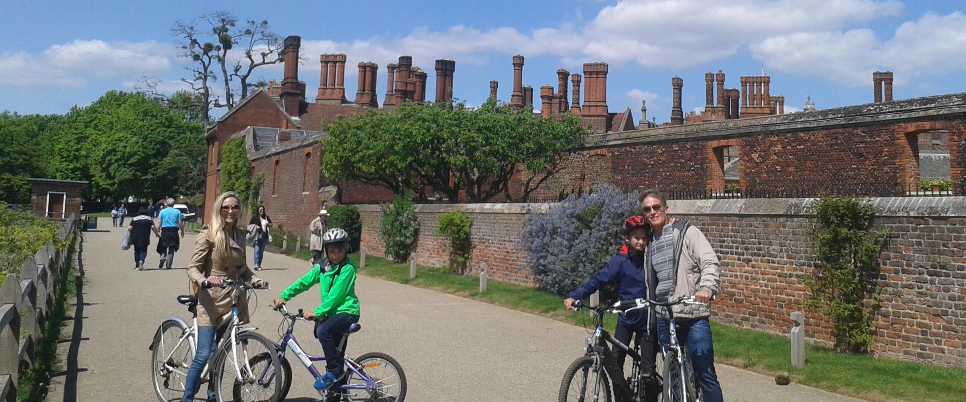 Circular Hampton Court Palace Ride -Request Tour £105/£135* 1-3 People