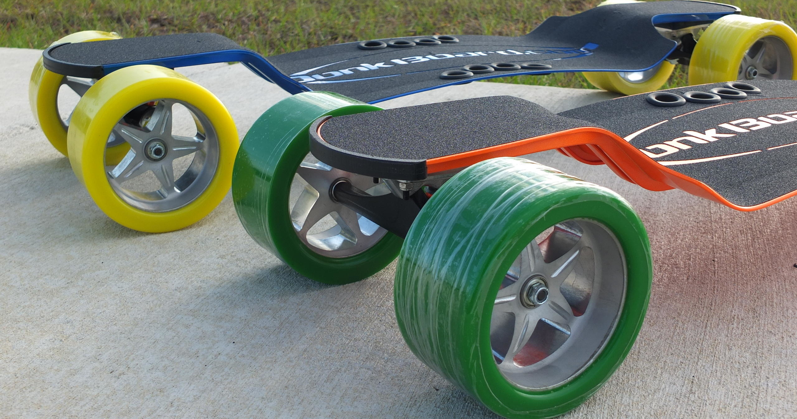 Aluminum DonkBoard with 150mm Wheels