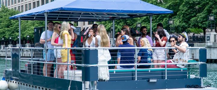 Private 120-Minute PARTY BARGE Cruise