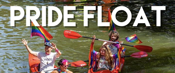 Pride Float! Kayak Rental + Shuttle to River