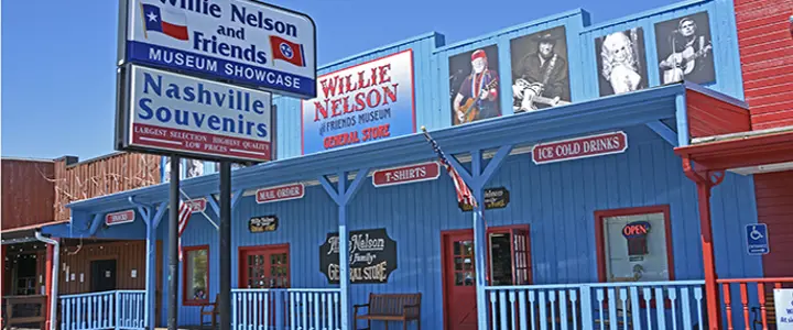 Willie Nelson and Friends Museum and Nashville Souvenirs 