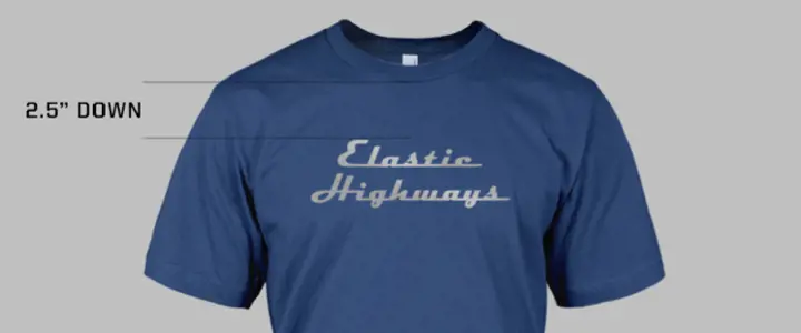 Elastic Highways shirt