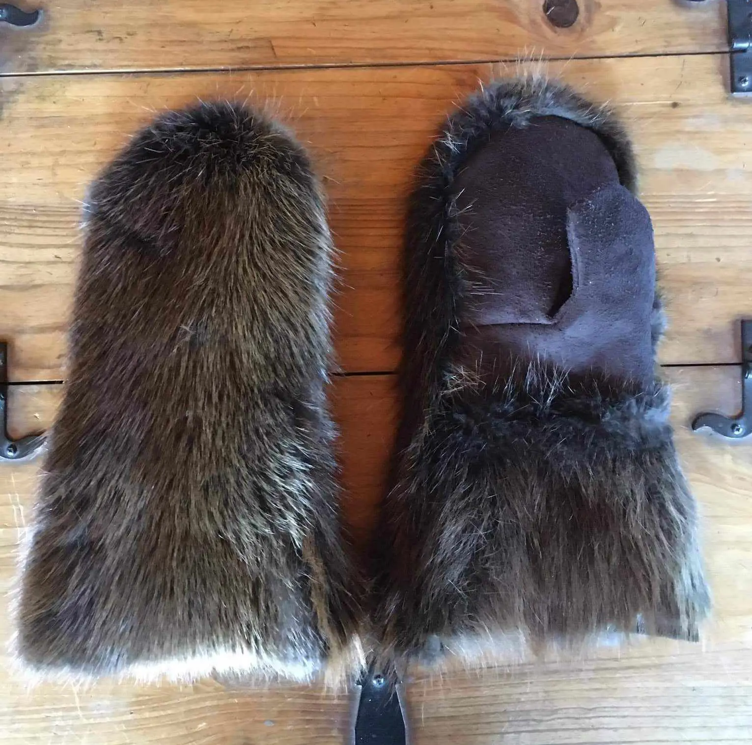 Beaver Fur Mittens