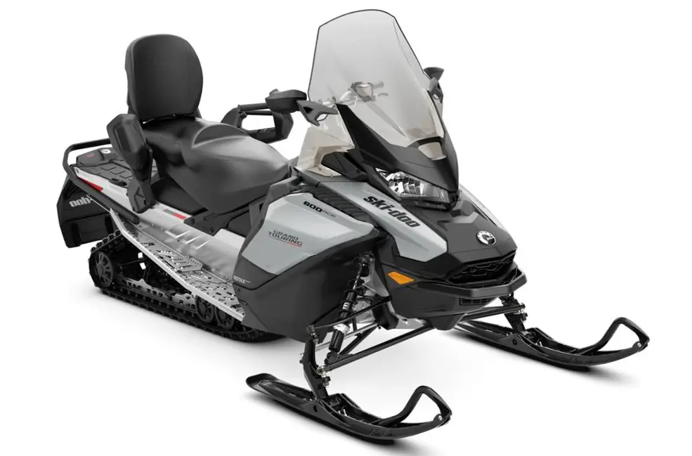 Unguided Trail Snowmobile Rental Double