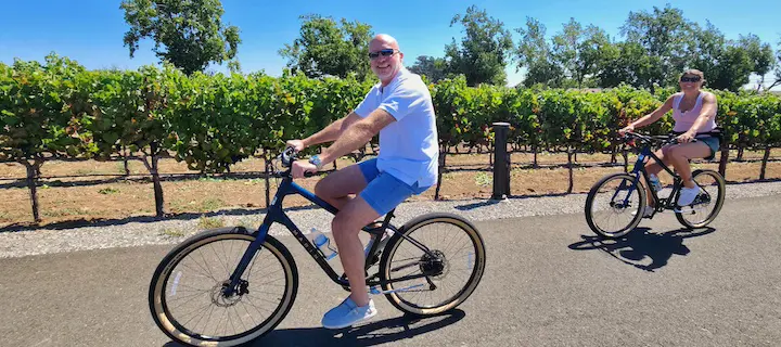Carneros Cruise Bike & Wine Tour in Napa Valley