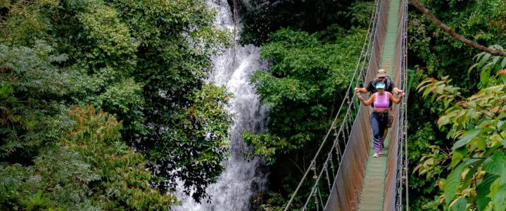 Hanging Bridges, Waterfalls and Cultural Lunch